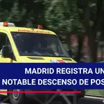 Descenso de positivos en Madrid