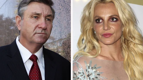 Jame Spears (izquierda), padre y tutor legal de Britney Spears