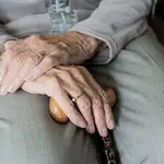 Imagen de archivo de una mujer jubilada