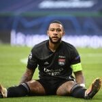 Memphis Depay, delantero del Olympique de Lyon