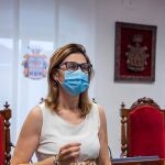 La alcaldesa de Aranda de Duero, Raquel González,