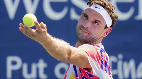 Grigor Dimitrov venció en su regreso a las pistas