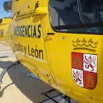 Un helicóptero del Grupo de Rescate de Castilla y León