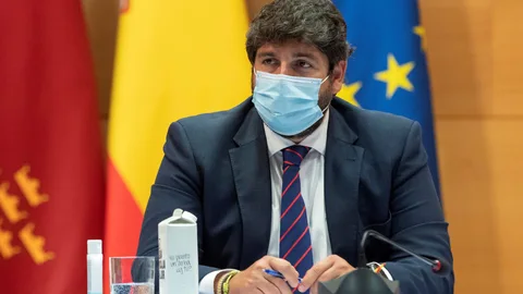 El presidente de la Comunidad de Murcia, Fernando López Miras