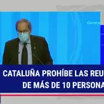 Cataluña prohíbe las reuniones públicas y privadas de más de 10 personas