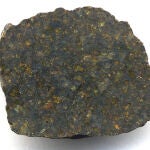 Un fragmento del meteorito NWA 4231, una ureilita encontrada en el noroeste de África.