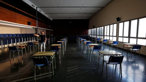 Imagen de una clase de la Comunidad Valenciana