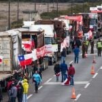 Imagen de archivo de camioneros en Chile.TWIITER @REGIA_PAM (Foto de ARCHIVO)28/08/2016