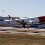 Un avión de Norwegian despega del aeropuerto de Palma de Mallorca