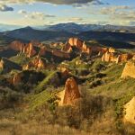 Vista aérea de Las Médulas.