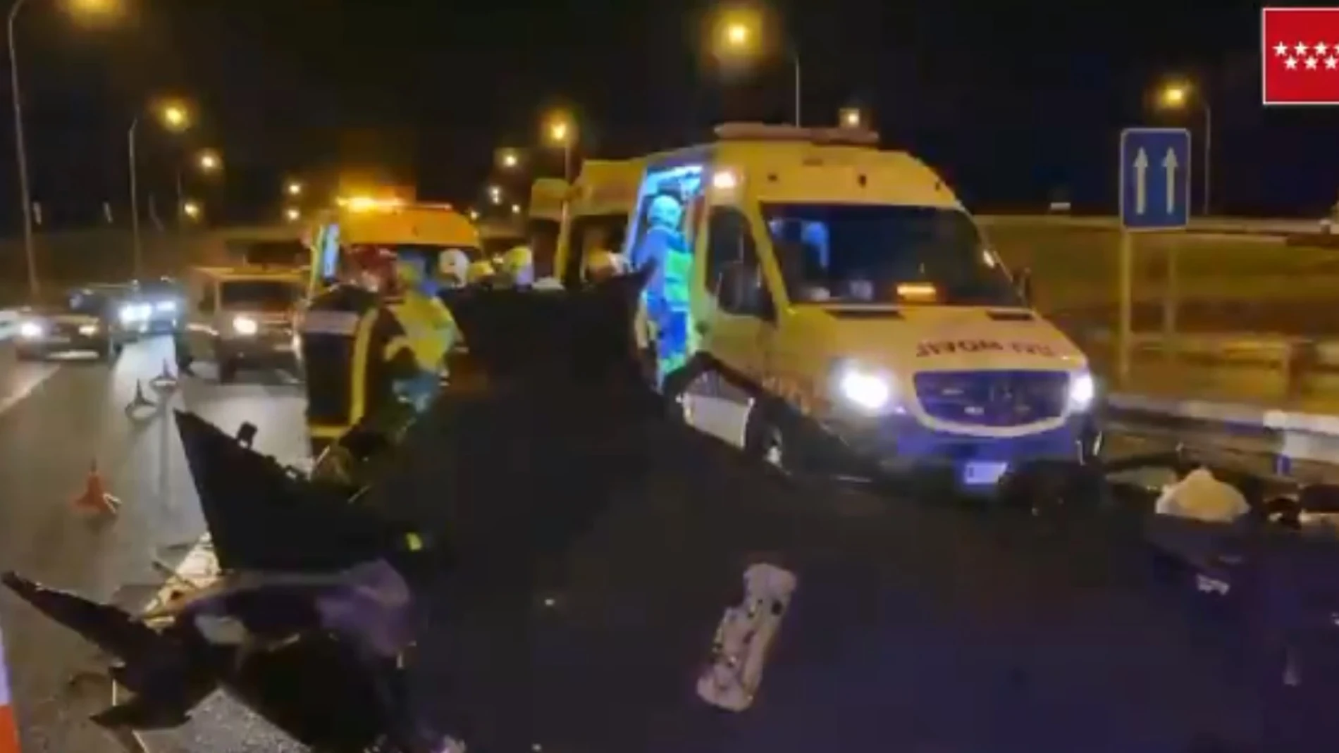 Una imagen del accidente