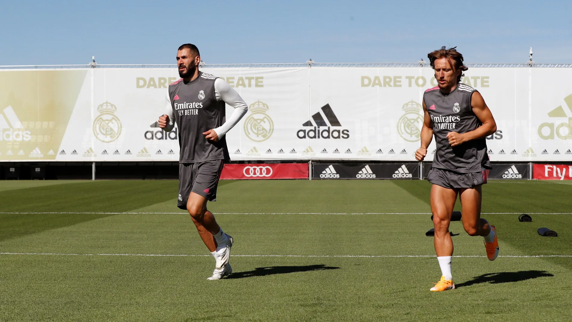 Entrenamiento del Real Madrid
