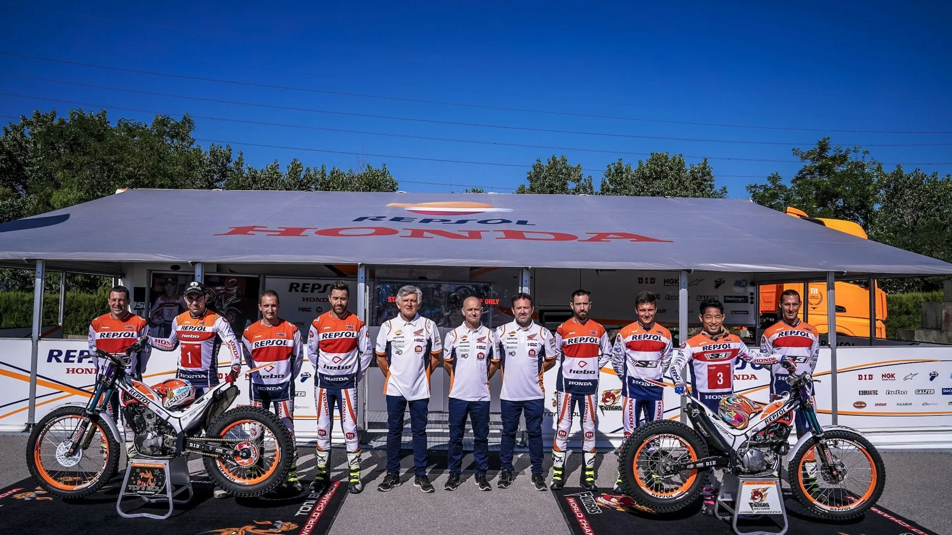 El equipo Repsol Honda de Trial vuelve a la acción