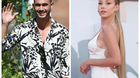 Ester Expósito y Alejandro Speitzer en el festival de cine Venecia