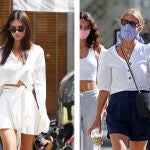 Las famosas apuestan por las bermudas para la vuelta al trabajo.