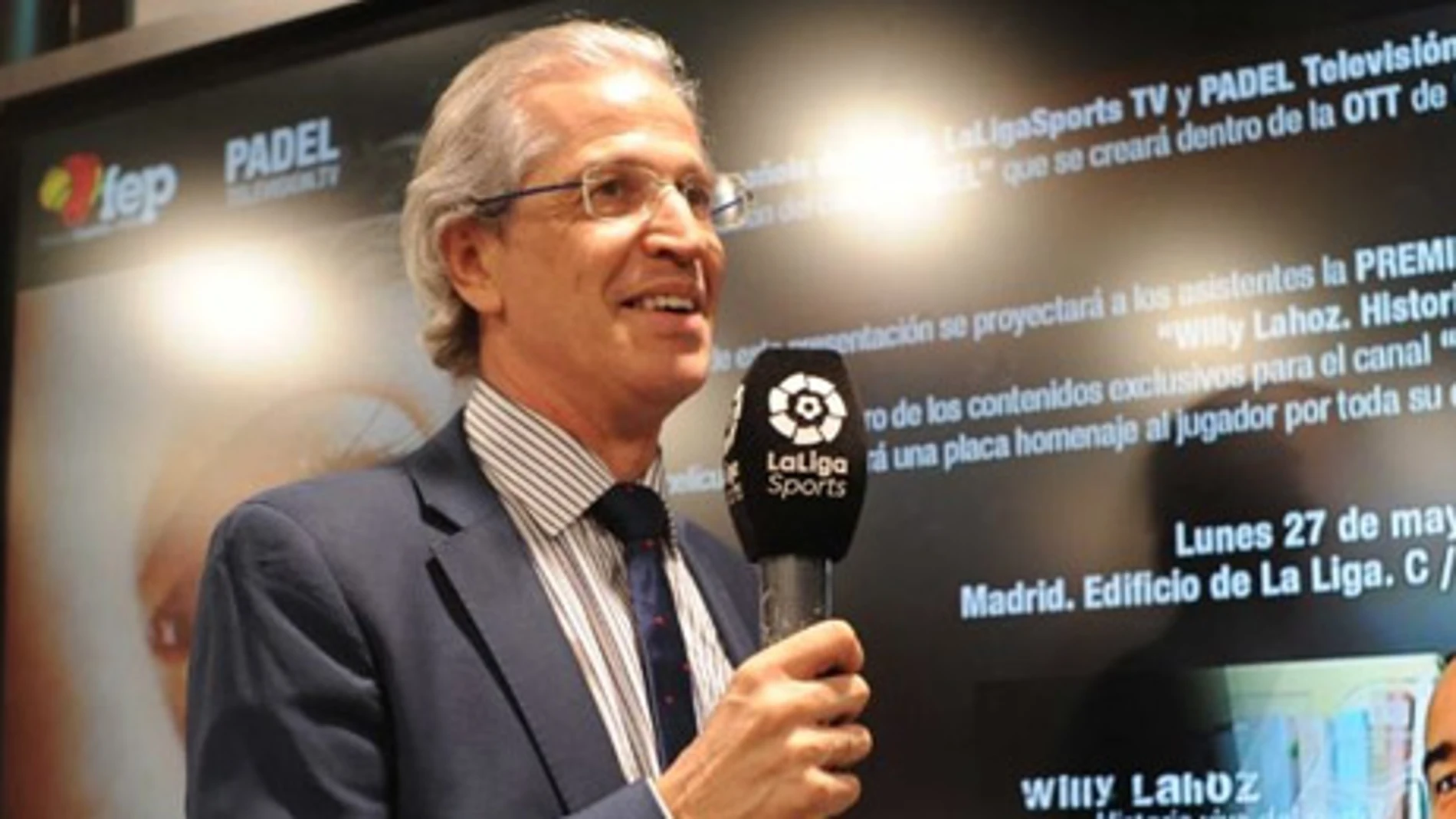 Ramón Morcillo, nuevo presidente de la Federación Española de Pádel.