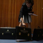 Entrega de carteras a Pablo Iglesias como Vicepresidente Tercero, Salvador Illa como Ministro de Sanidad y Alberto Garzón como ministro de Consumo.