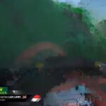 El peligroso accidente de Leclerc, aunque el piloto monegasco salió del coche por su propio pie