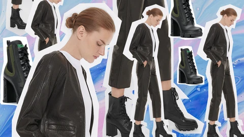 Las botas de Prada que puedes encontrar en Uterqüe.