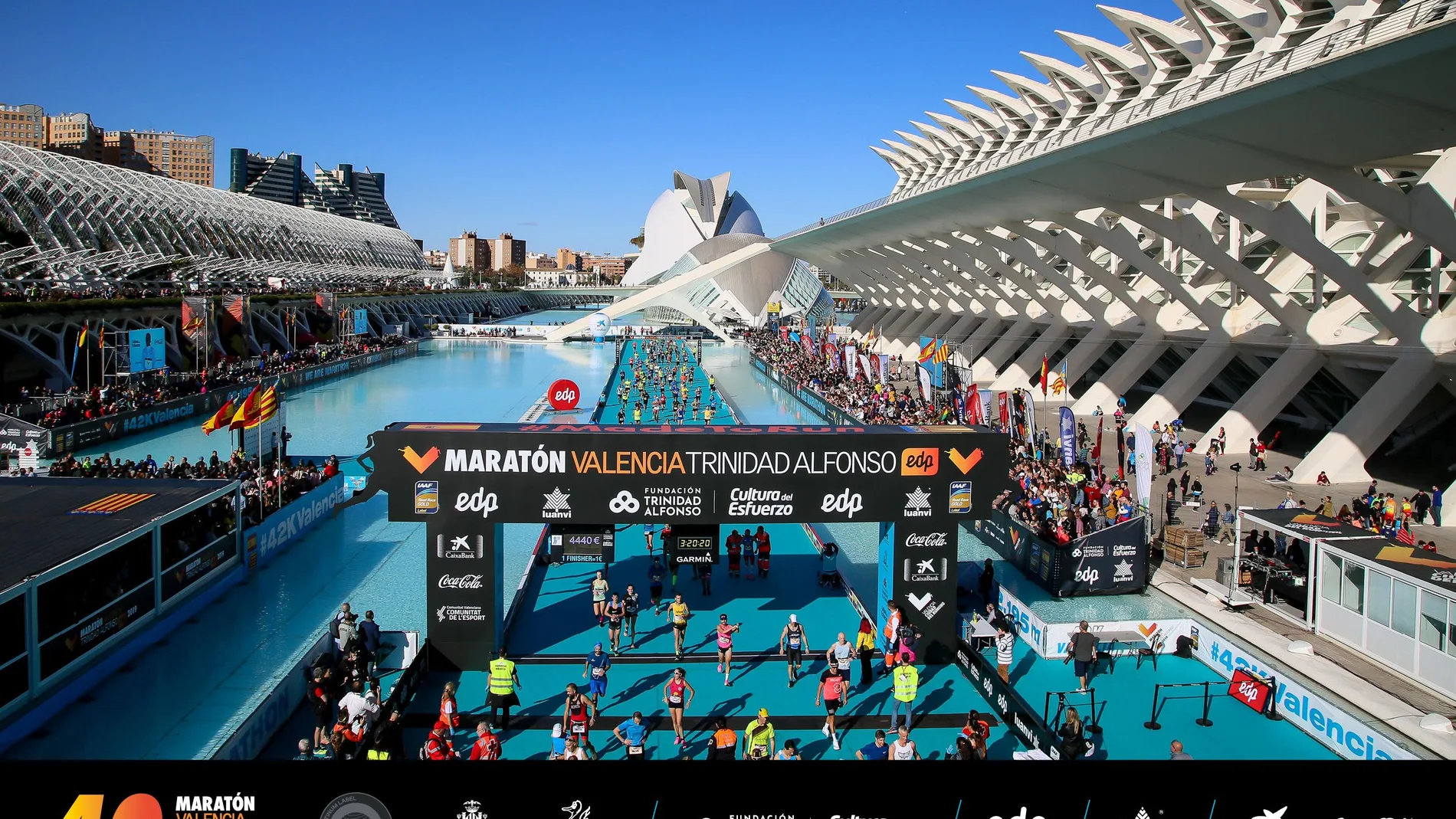 Maratón Valencia agota los 30.000 dorsales de su 42 edición a seis meses de la prueba