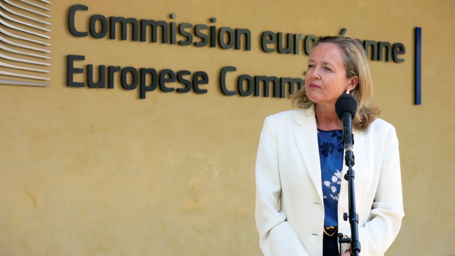 Calviño visita la Comisión Europea