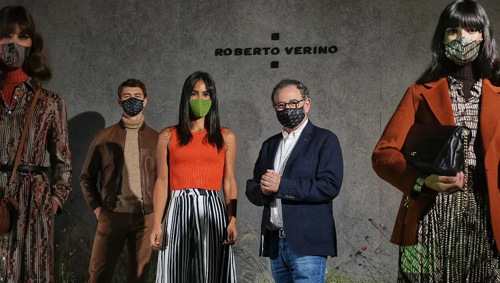 Begoña Villacís y Roberto Verino en Madrid es Moda.