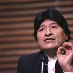 El expresidente boliviano, Evo Morales, en una imagen de archivo en Buenos Aires (Argentina)