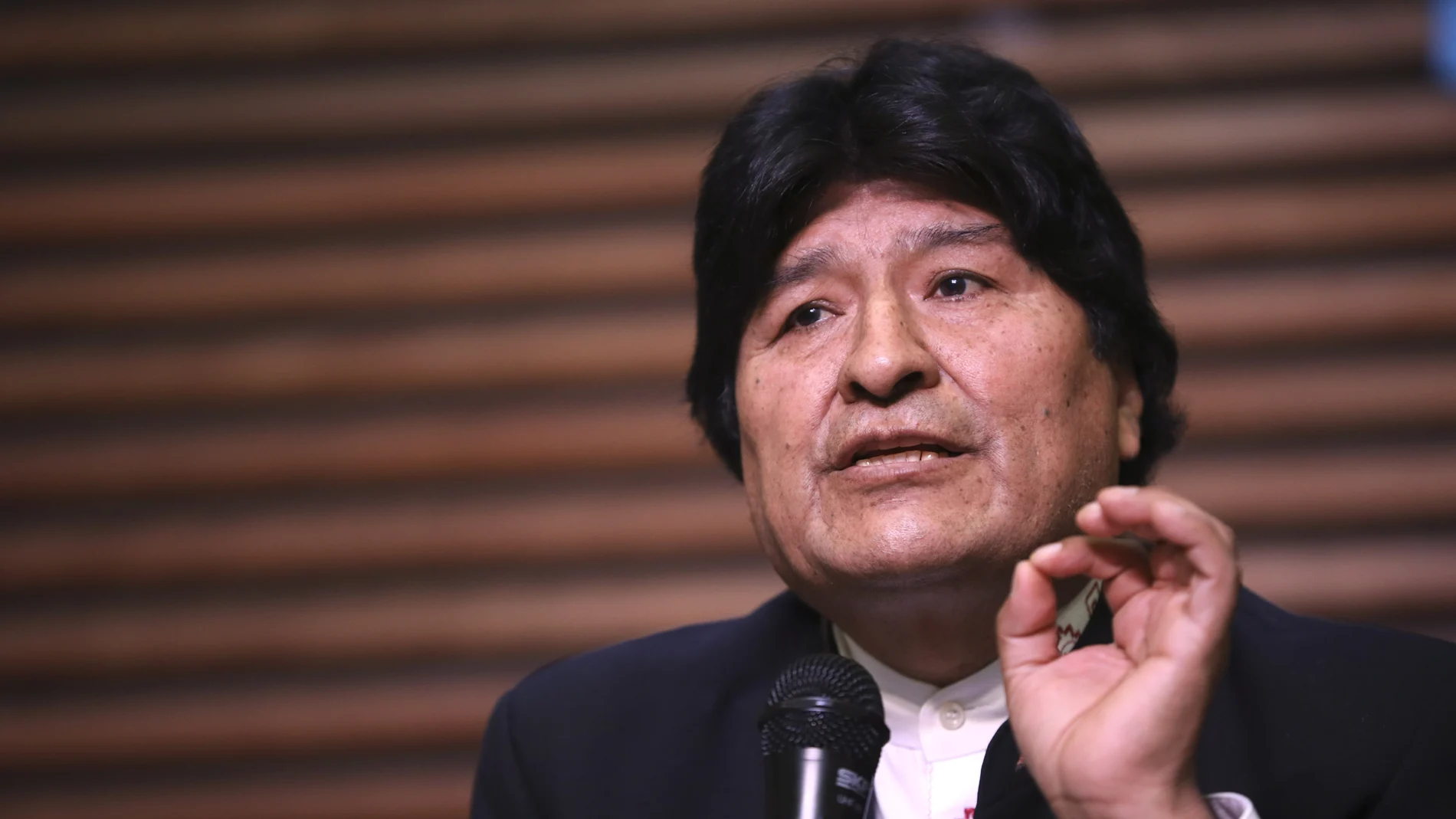 El expresidente boliviano, Evo Morales, en una imagen de archivo en Buenos Aires (Argentina)