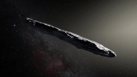 Concepto artístico de 'Oumuamua"