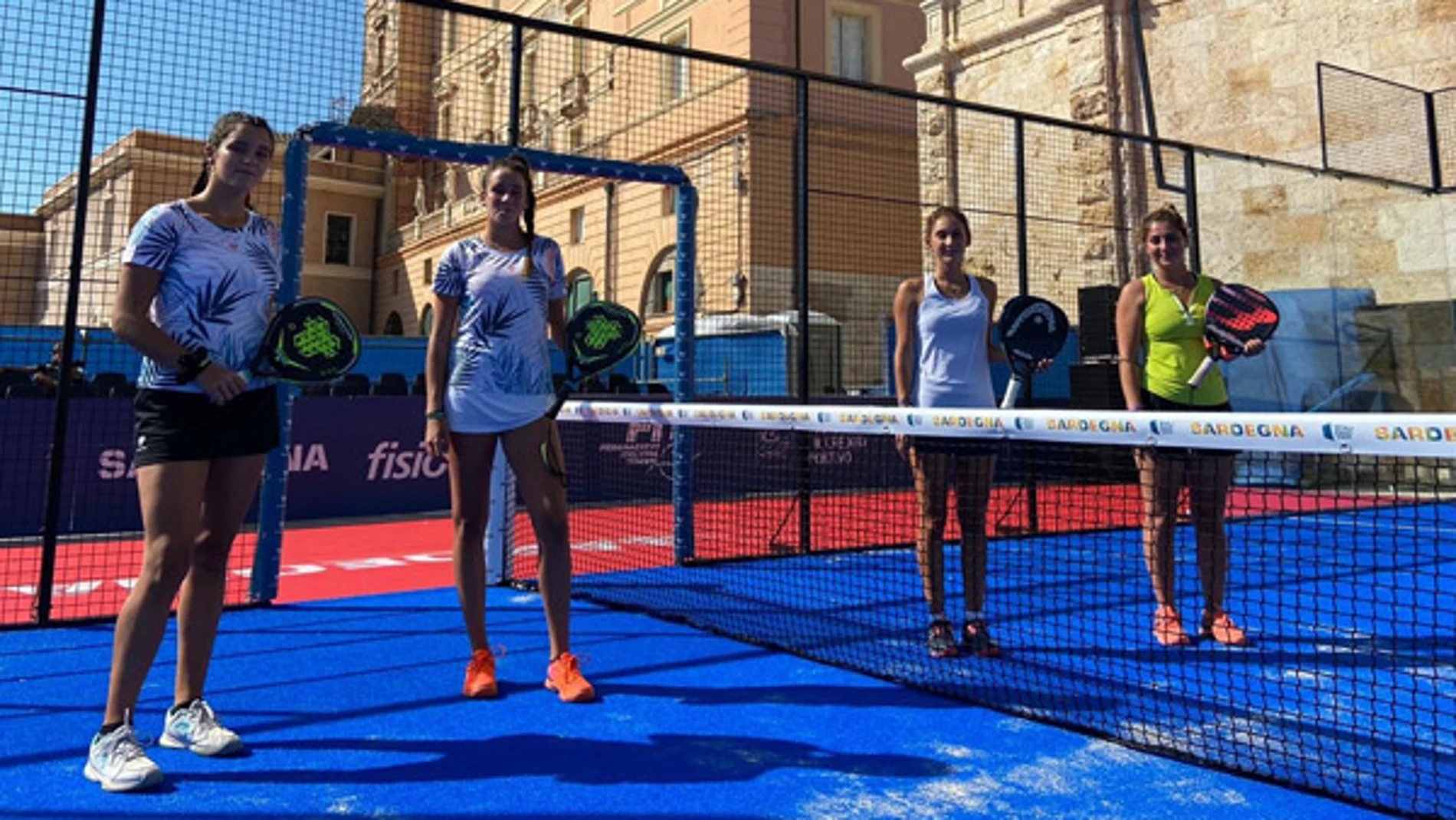 Partido pre-previa femenina Cerdeña Open