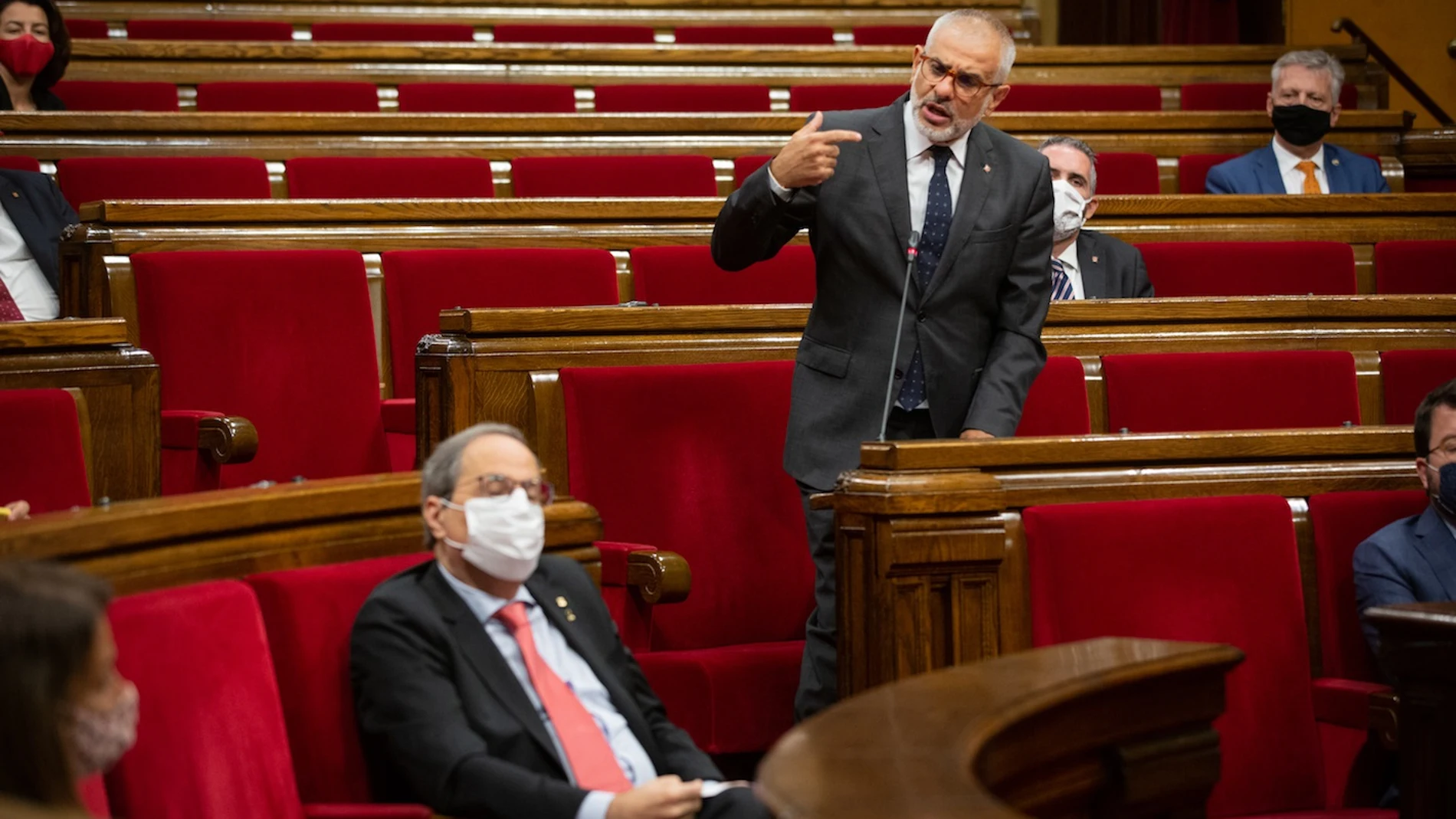 Torra confía en el "carácter" de la sociedad catalana para evitar contagios en la Diada