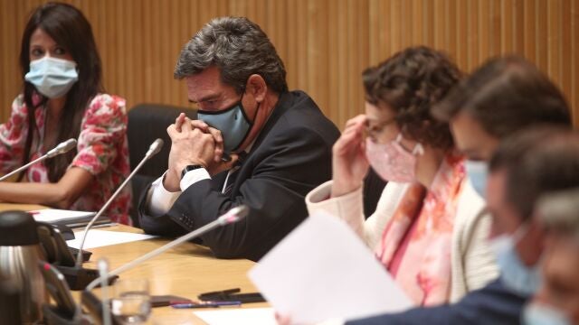 El ministro de Inclusión, Seguridad Social y Migraciones, José Luis Escrivá, compareció ante la Comisión de Seguimiento y Evaluación de los Acuerdos del Pacto de Toledo en el Congreso de los Diputados