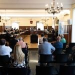 Sesión de la vista oral del juicio por las ayudas concedidas a la empresa Aceitunas y Conservas (Acyco) con cargo a los ERE presuntamente irregulares