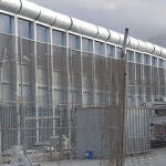 Nueva valla en Melilla de diez metros y terminada en forma de cilindro.