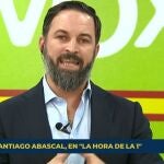 Santiago Abascal intervino en La hora de la 1 de Tve , esta mañana.