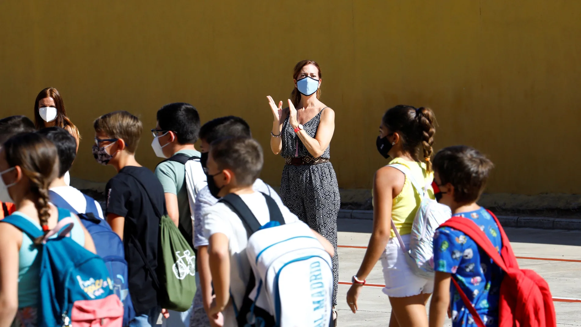 800.000 niños vuelven a clase en Andalucía con 7 de 2.599 centros cerrados