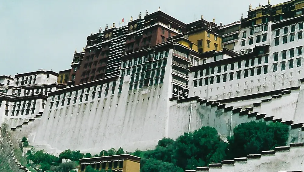 El palacio Potala en Lhasa,Tibet