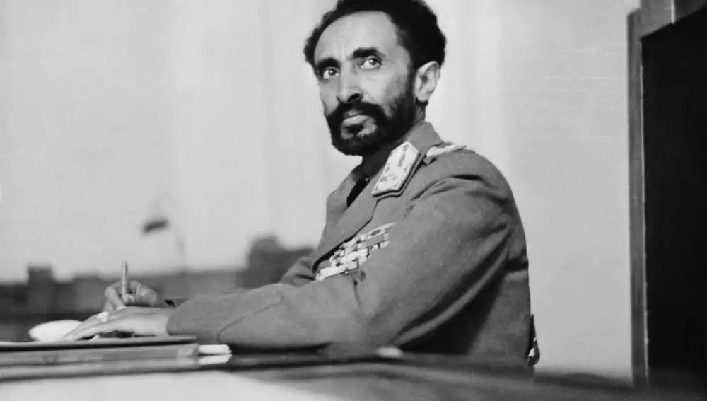 El emperador Haile Selassie I.