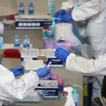 Personal sanitario realizan pruebas PCR