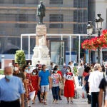 Ambiente en Málaga al inicio del verano