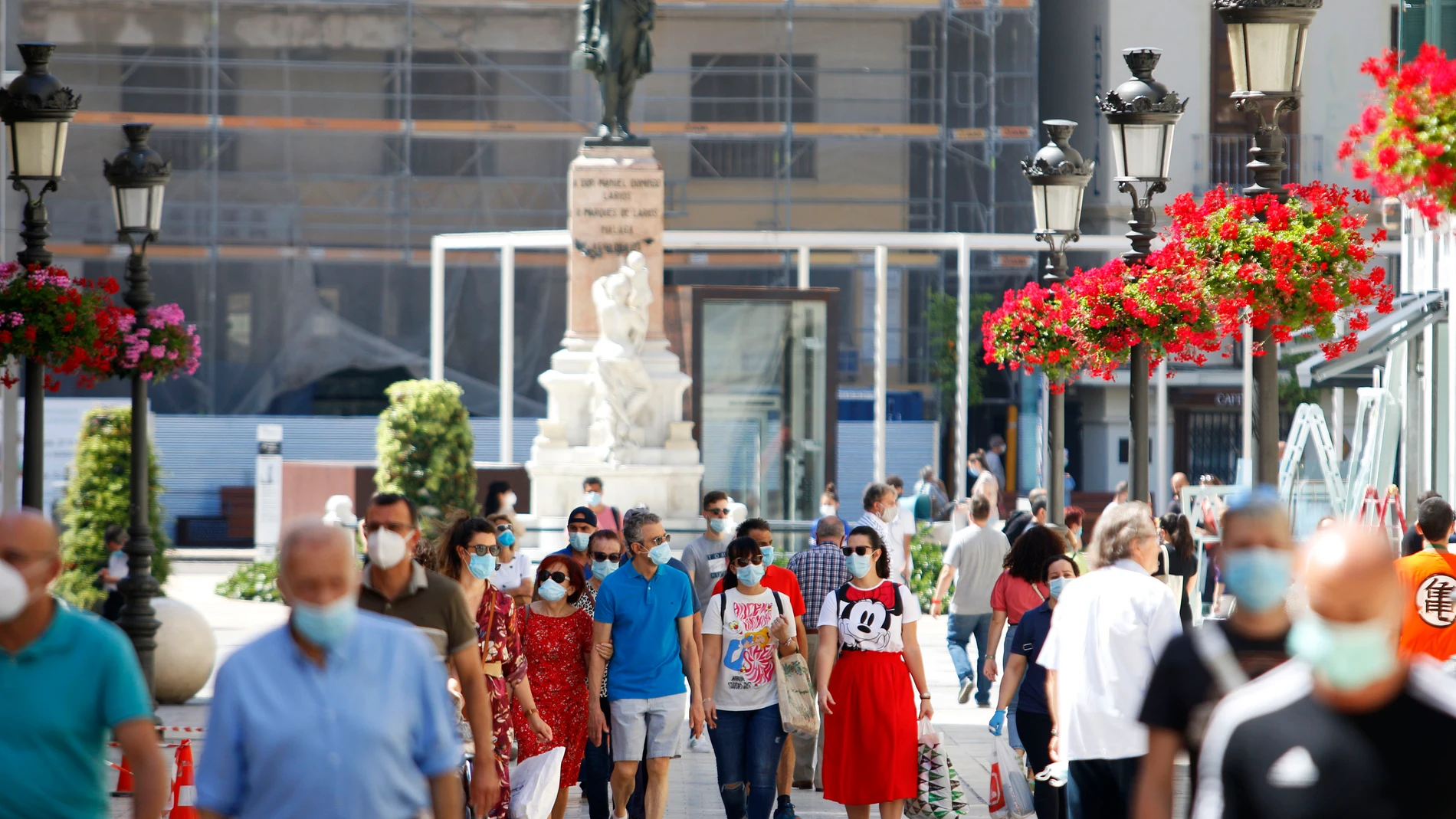 Ambiente en Málaga al inicio del verano