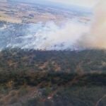 Incendio forestal en Morales de Rey (Zamora).JCYL13/09/2020