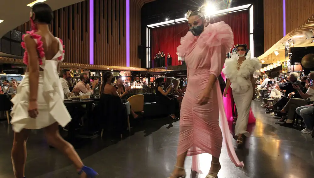 Desfile de la diseñadora leonesa, María Lafuente, en la Mercedes-Benz Fashion Week