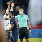 Neymar, expulsado en el PSG-Olympique de Marsella13/09/2020 ONLY FOR USE IN SPAIN