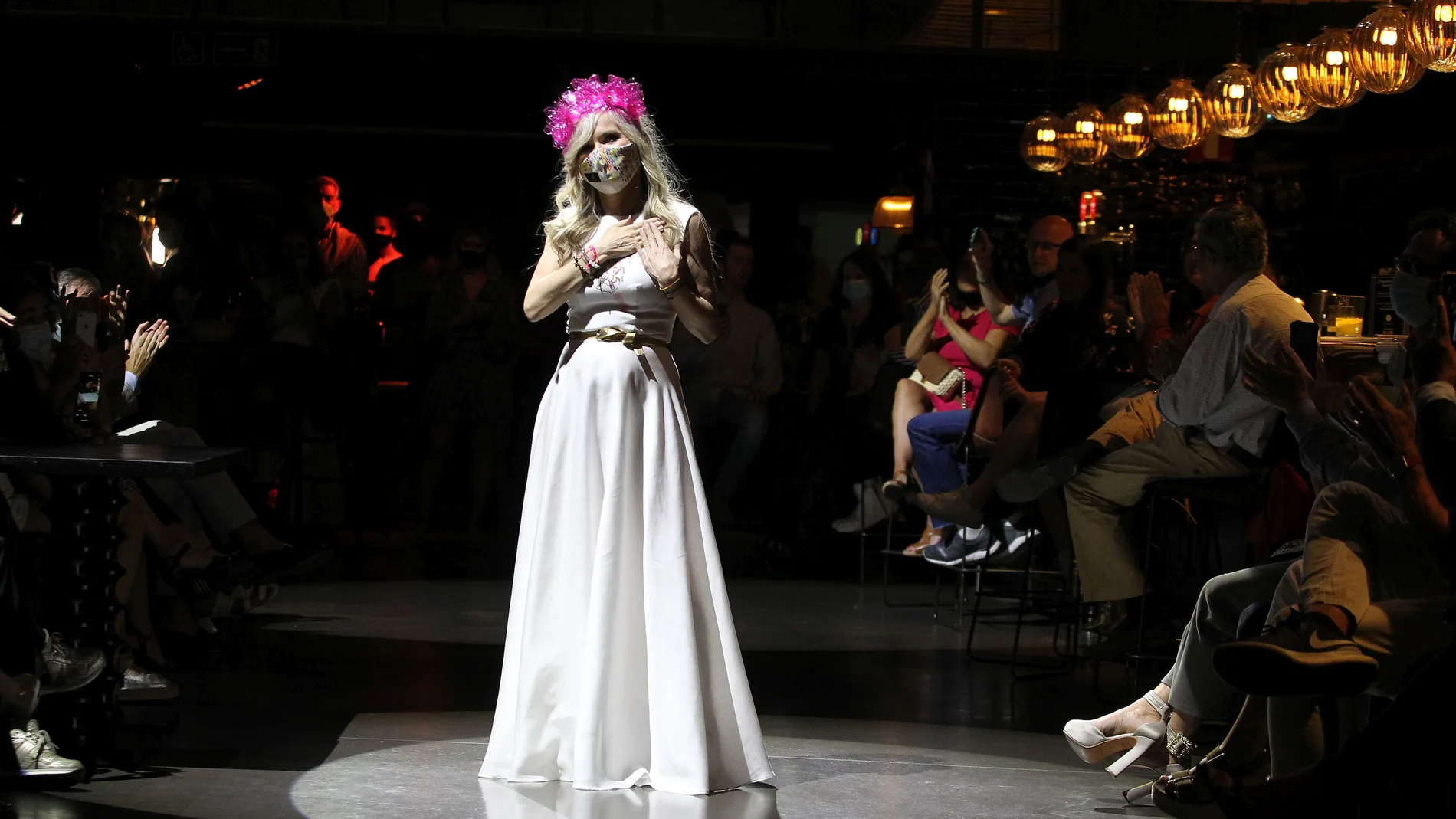 Desfile de la diseñadora Leonesa, María Lafuente, en la Mercedes-Benz Fashion Week