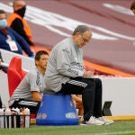 Marcelo Bielsa en el Liverpool-Leeds