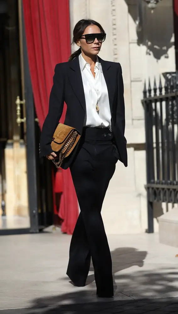 Victoria Beckham en Paris en 2018.