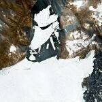 Desintegración de 79N, el mayor remanente de hielo flotante en el Ártico.