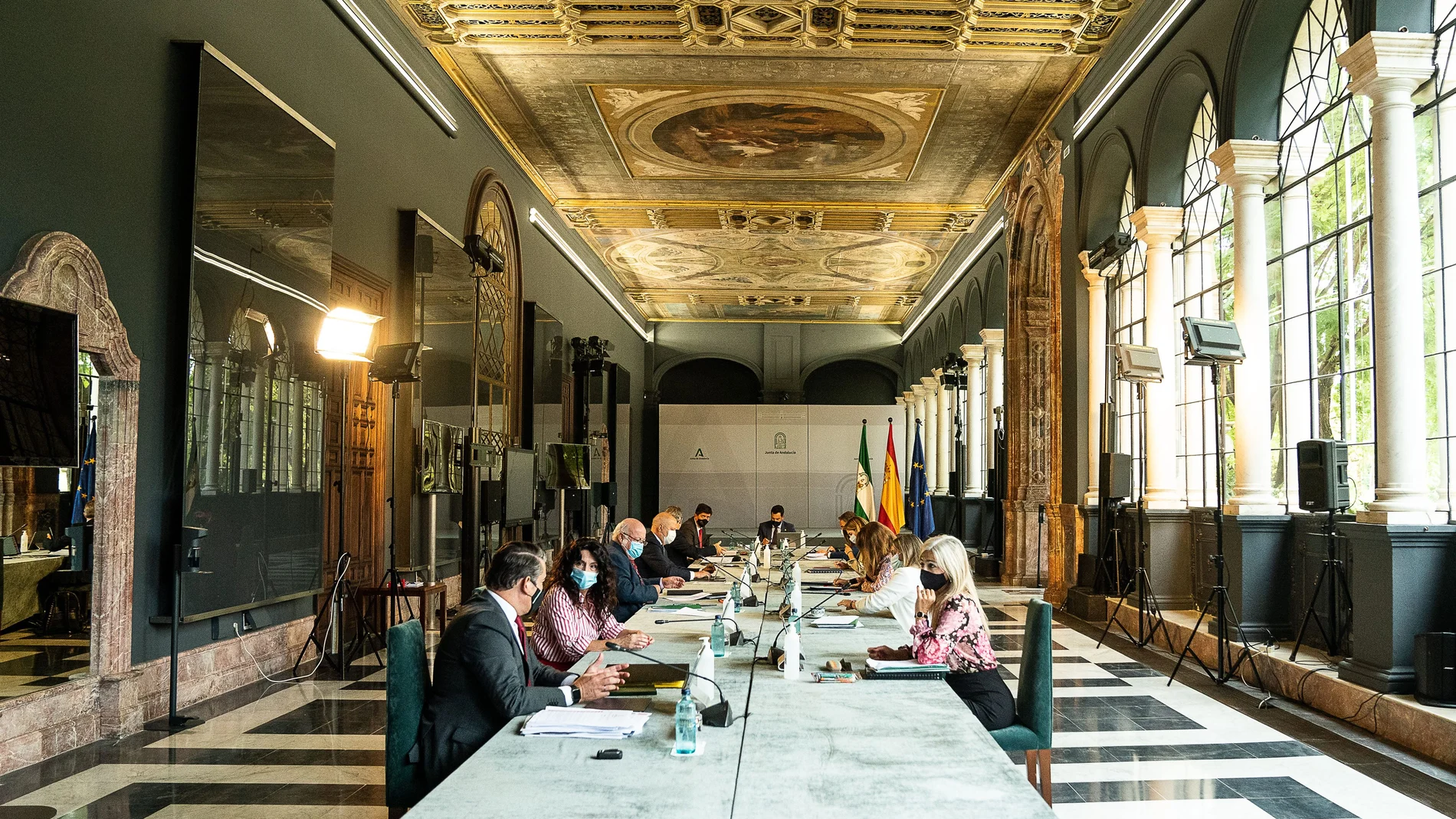 Reunión del Consejo de Gobierno andaluz