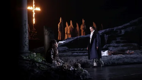 Este Verdi de «Un ballo in maschera», que se representará el viernes, tiene un sabor muy norteamericano